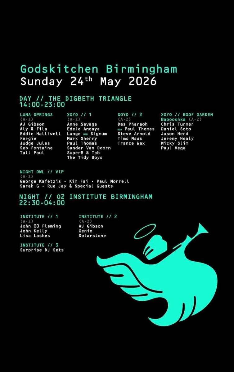 Godskitchen Birmingham Tickets - Image 2