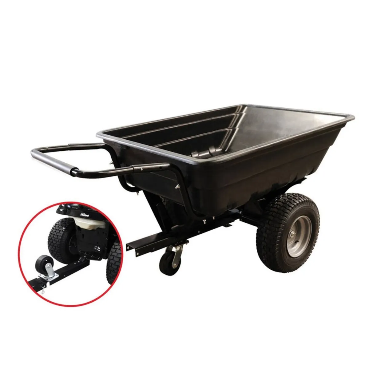 Garden Dump Cart – Poly Dump Cart Trailer