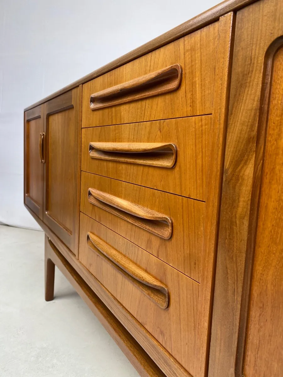 Mid Century Long John Teak G Plan Sideboard - Image 3