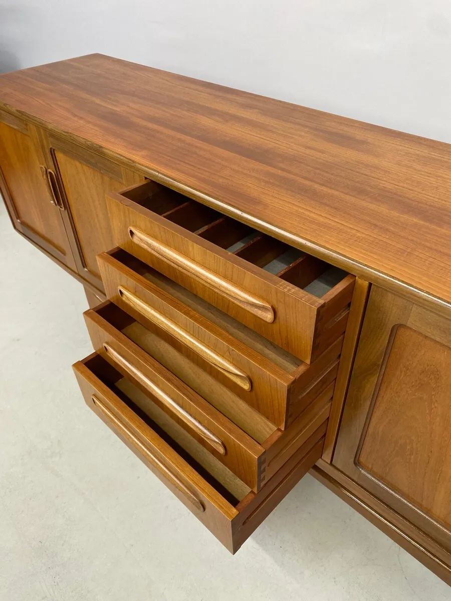 Mid Century Long John Teak G Plan Sideboard - Image 4