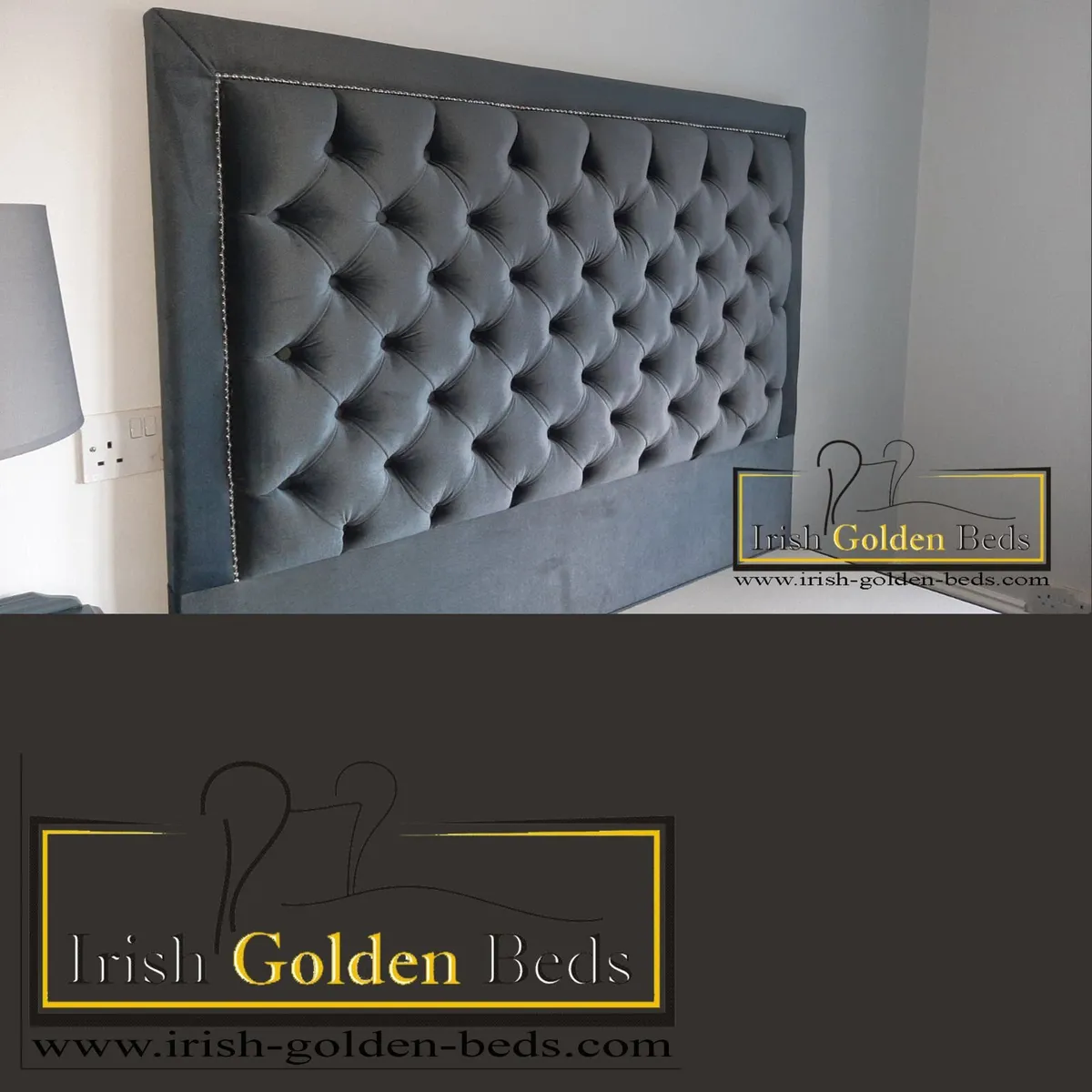 bed frame and headboard, free delivery - Image 4