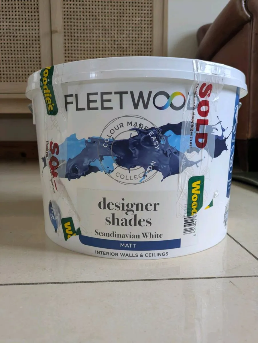 Fleetwood 10L interior wall & ceiling paint - Image 1