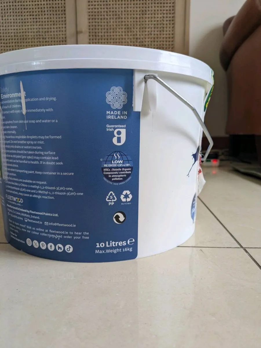 Fleetwood 10L interior wall & ceiling paint - Image 3
