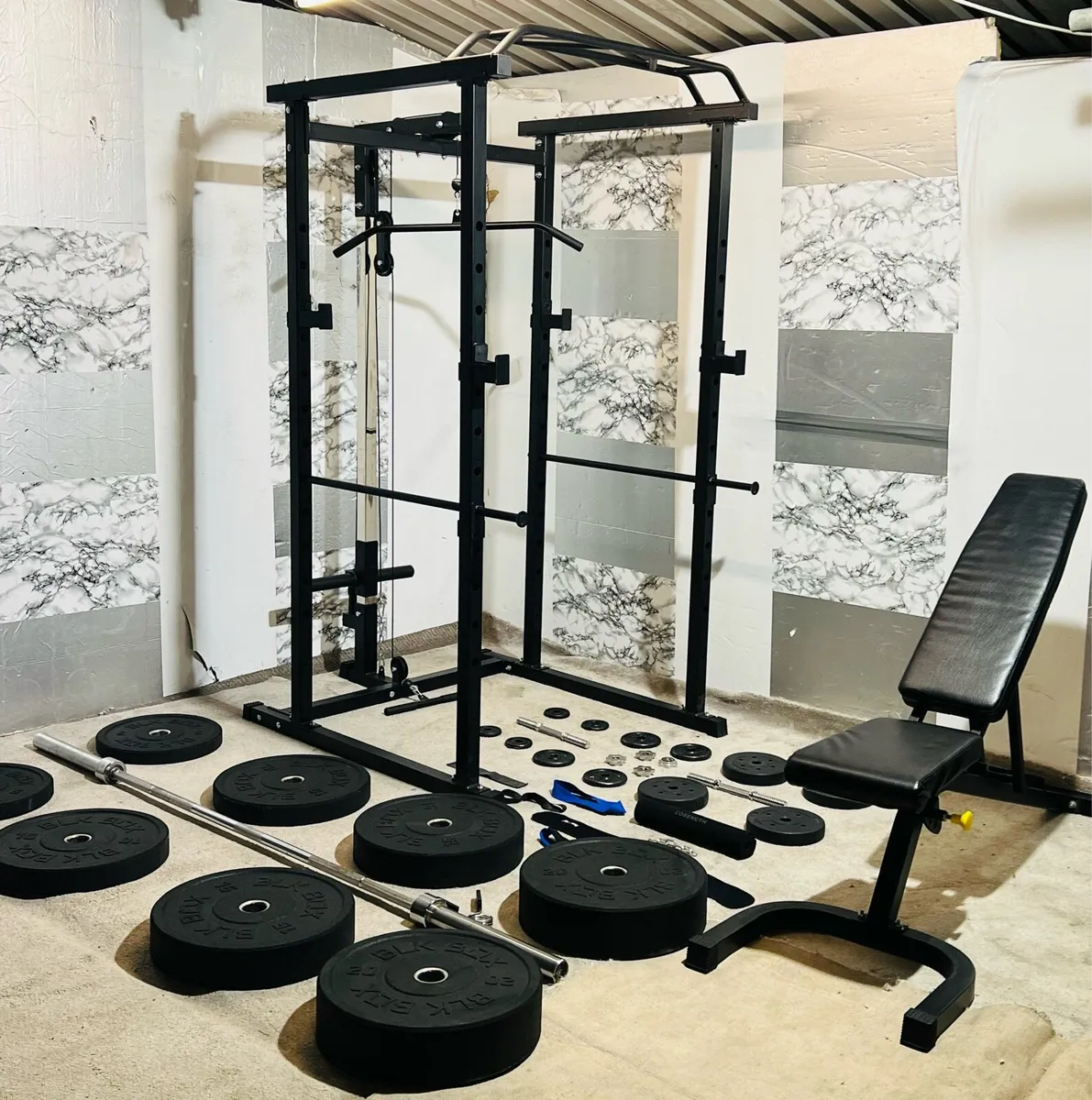 (NEW CONDITION) HIGH QUALITY WEIGHTLIFTING SETUP - Image 1
