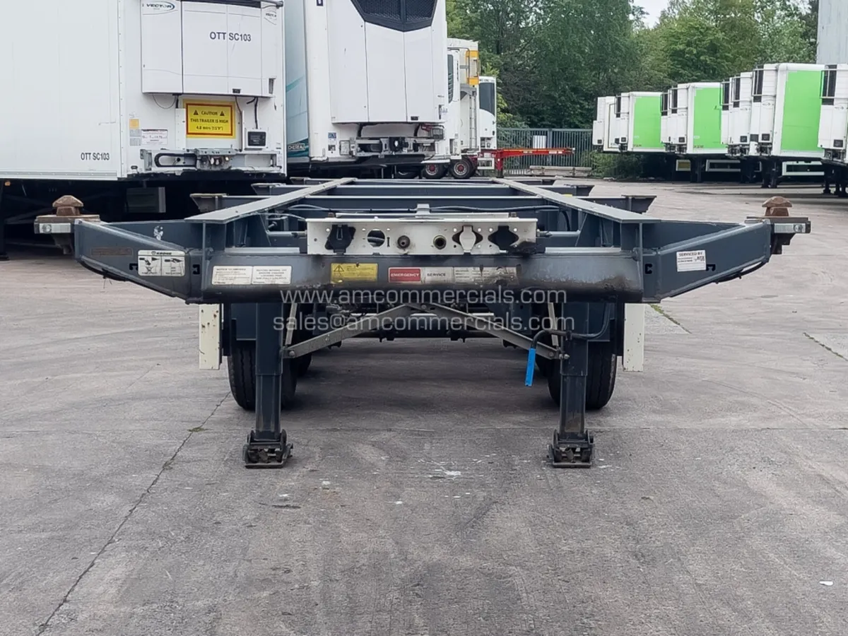 2022 KRONE SLIDING SKELETAL TRAILER - Image 2
