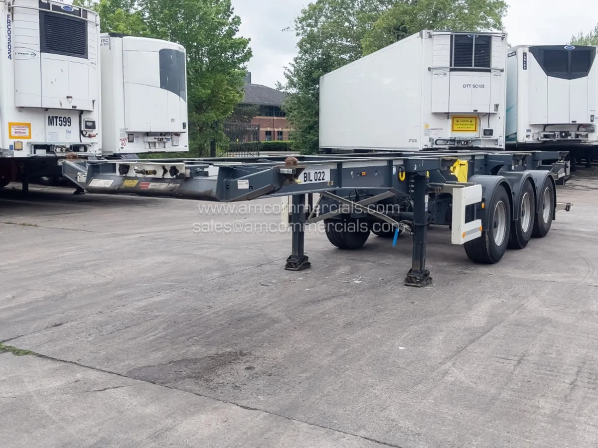 2022 KRONE SLIDING SKELETAL TRAILER - Image 3