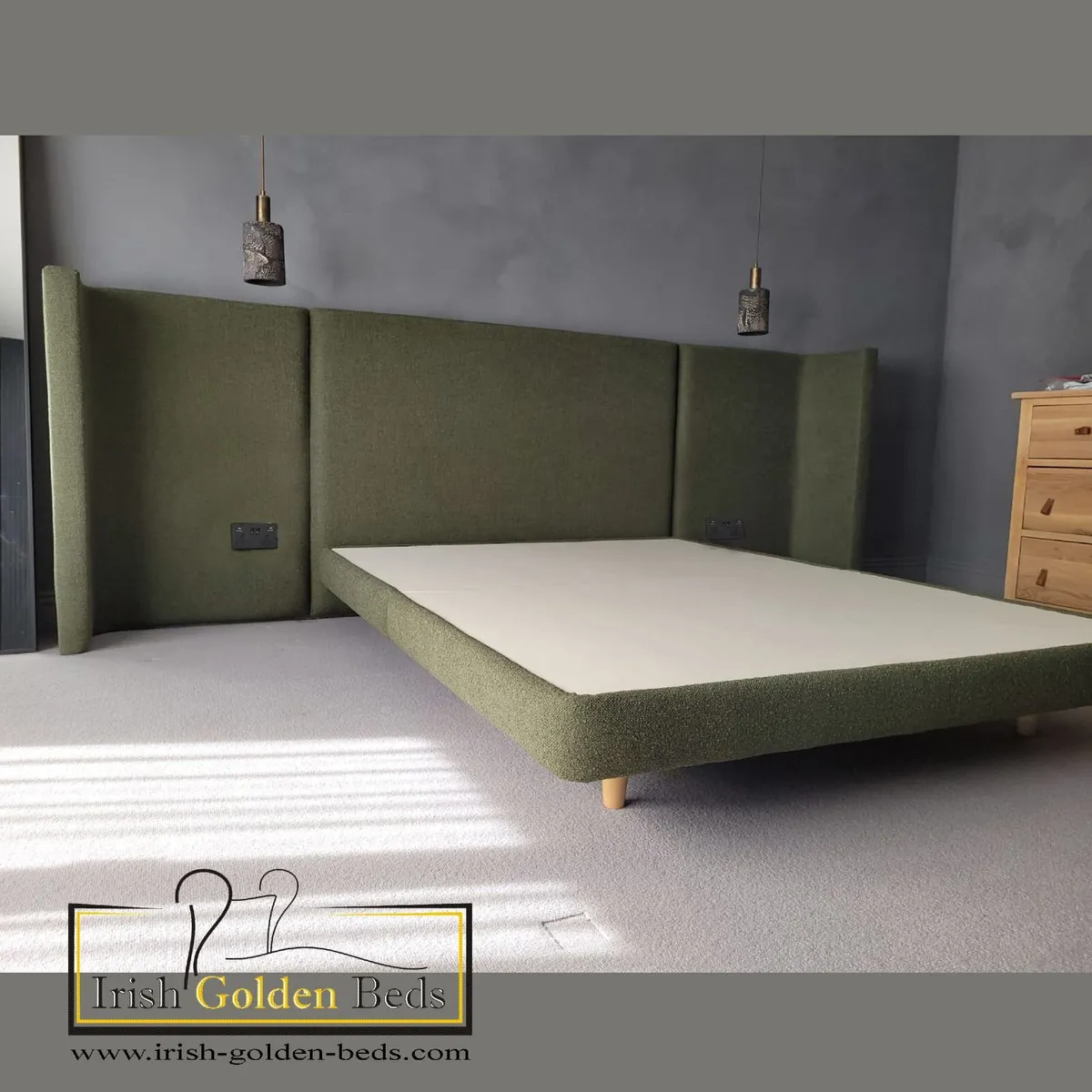 bed frame and headboard, free delivery - Image 3