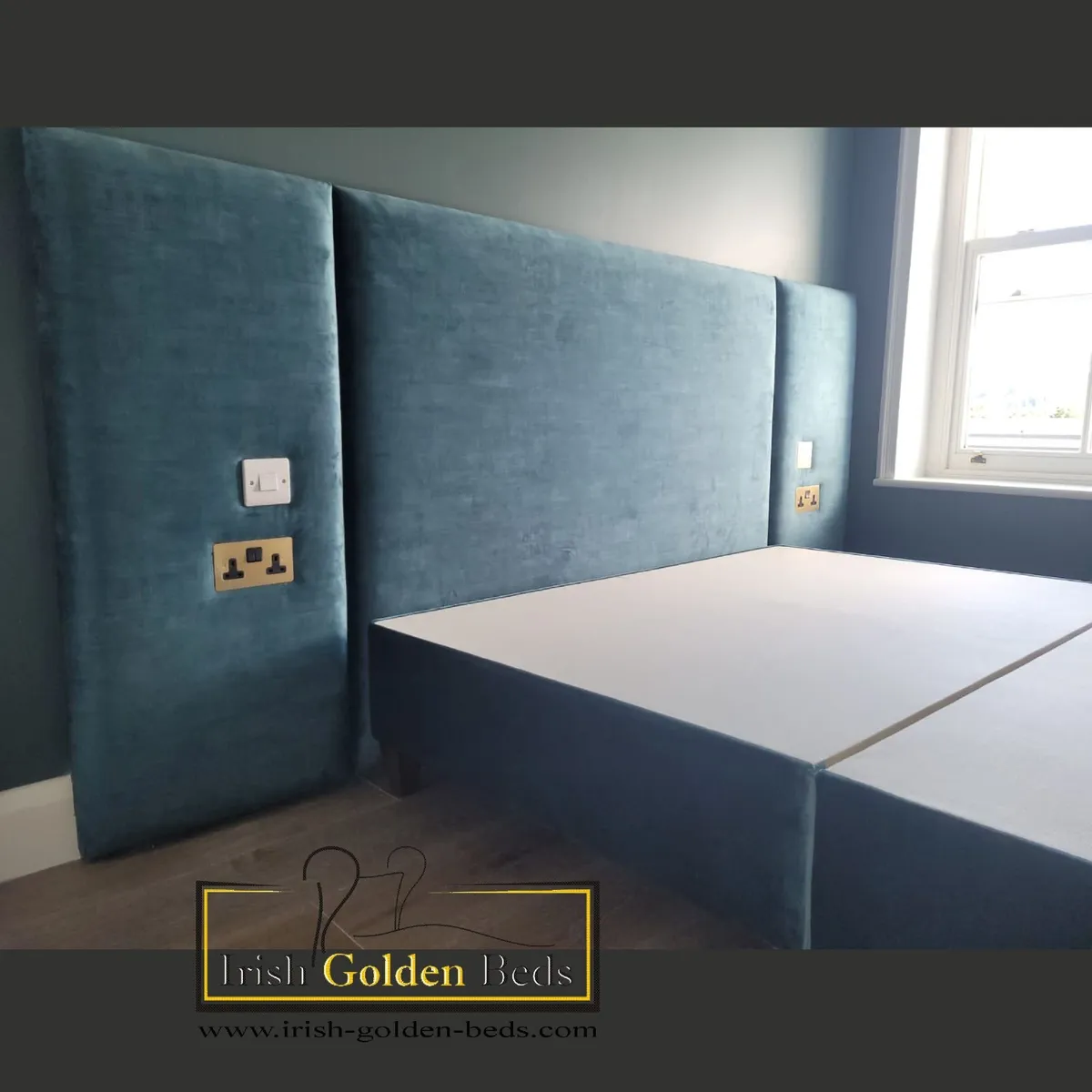 bed frame and headboard, free delivery - Image 2