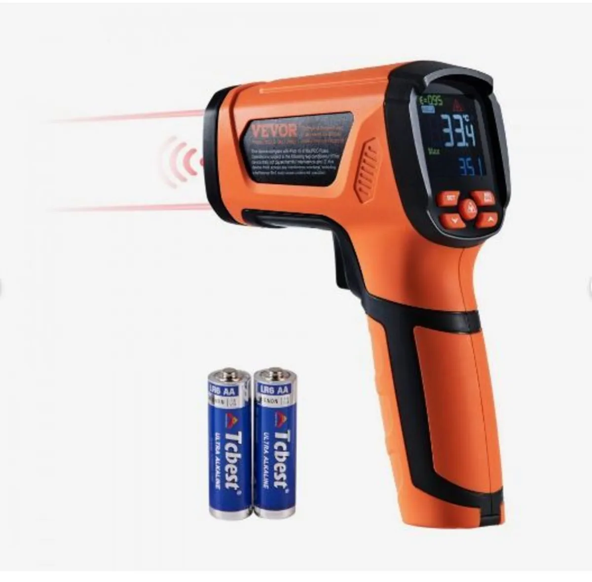 Infrared Thermometer, -40~2732°F Dual Laser - Image 4