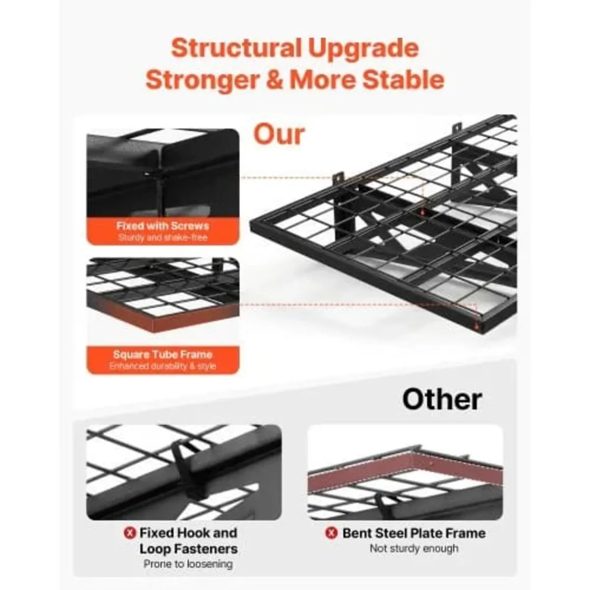 2-Tier Heavy Duty Wall Garage Shelving, 610 x 914 - Image 3