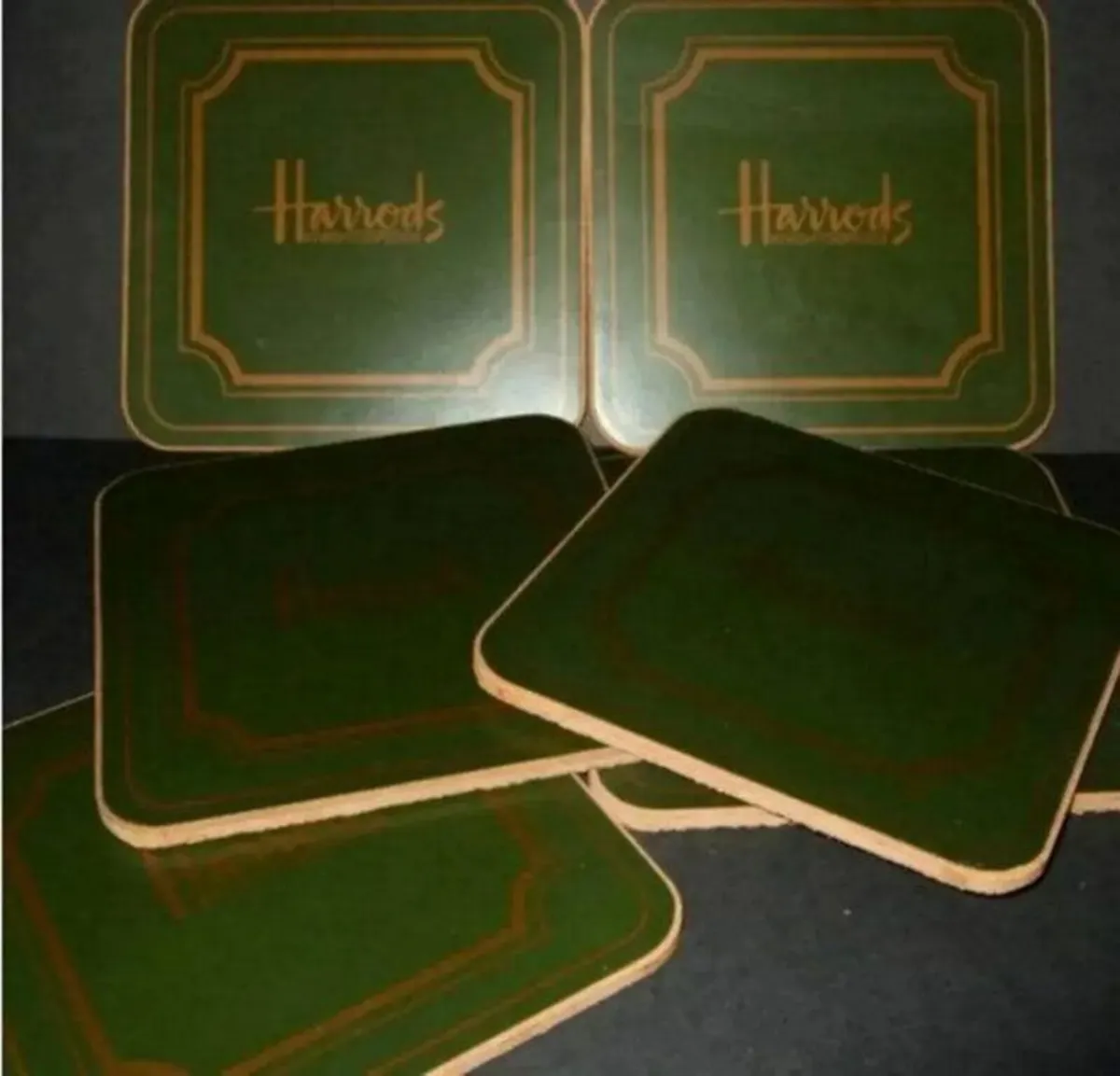 6 Vintage BN and Perfect Harrods Coasters - Image 2