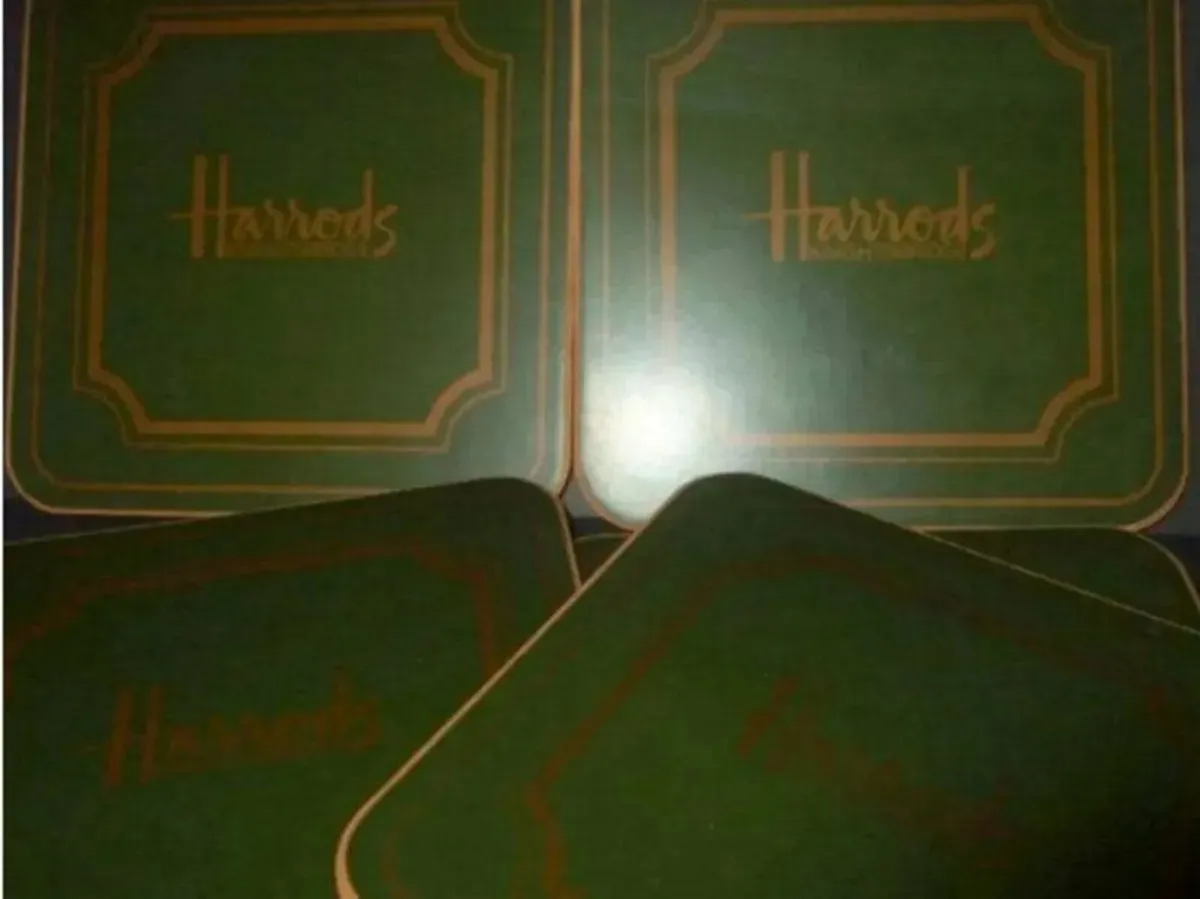 6 Vintage BN and Perfect Harrods Coasters - Image 3