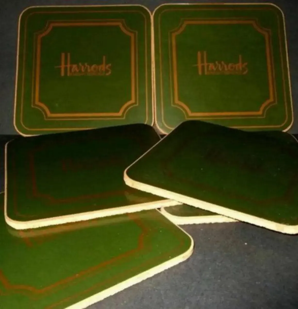 6 Vintage BN and Perfect Harrods Coasters - Image 4
