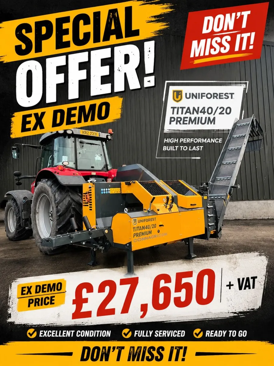 Ex Demo Uniforest Titan 40/20 Premium - Image 1