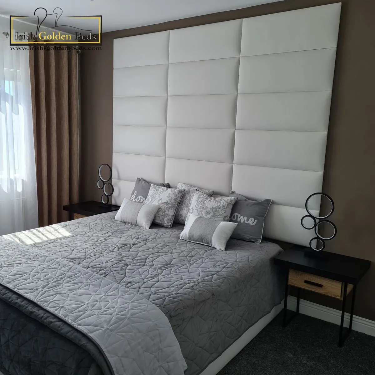 bed frame and headboard, free delivery - Image 3