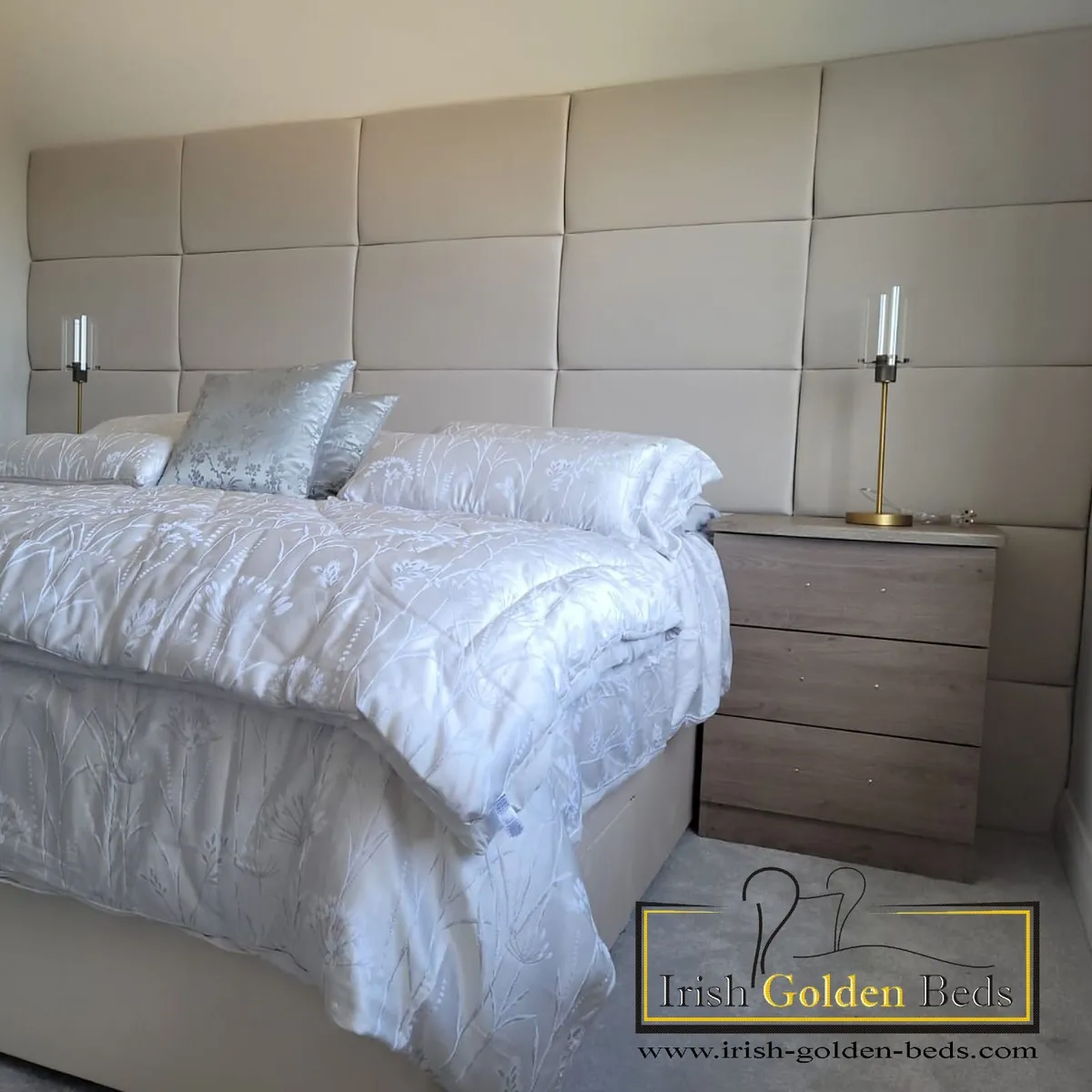 bed frame and headboard, free delivery - Image 4