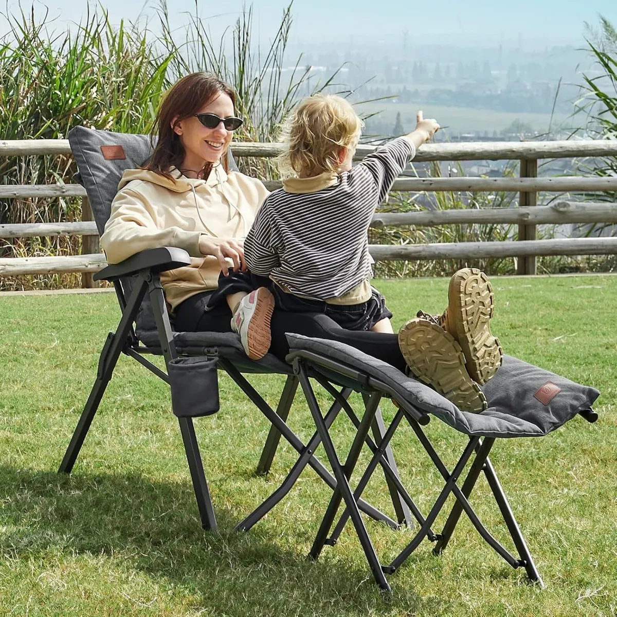 Luxury Camping Chairs for Adults Heavy Duty - Image 2