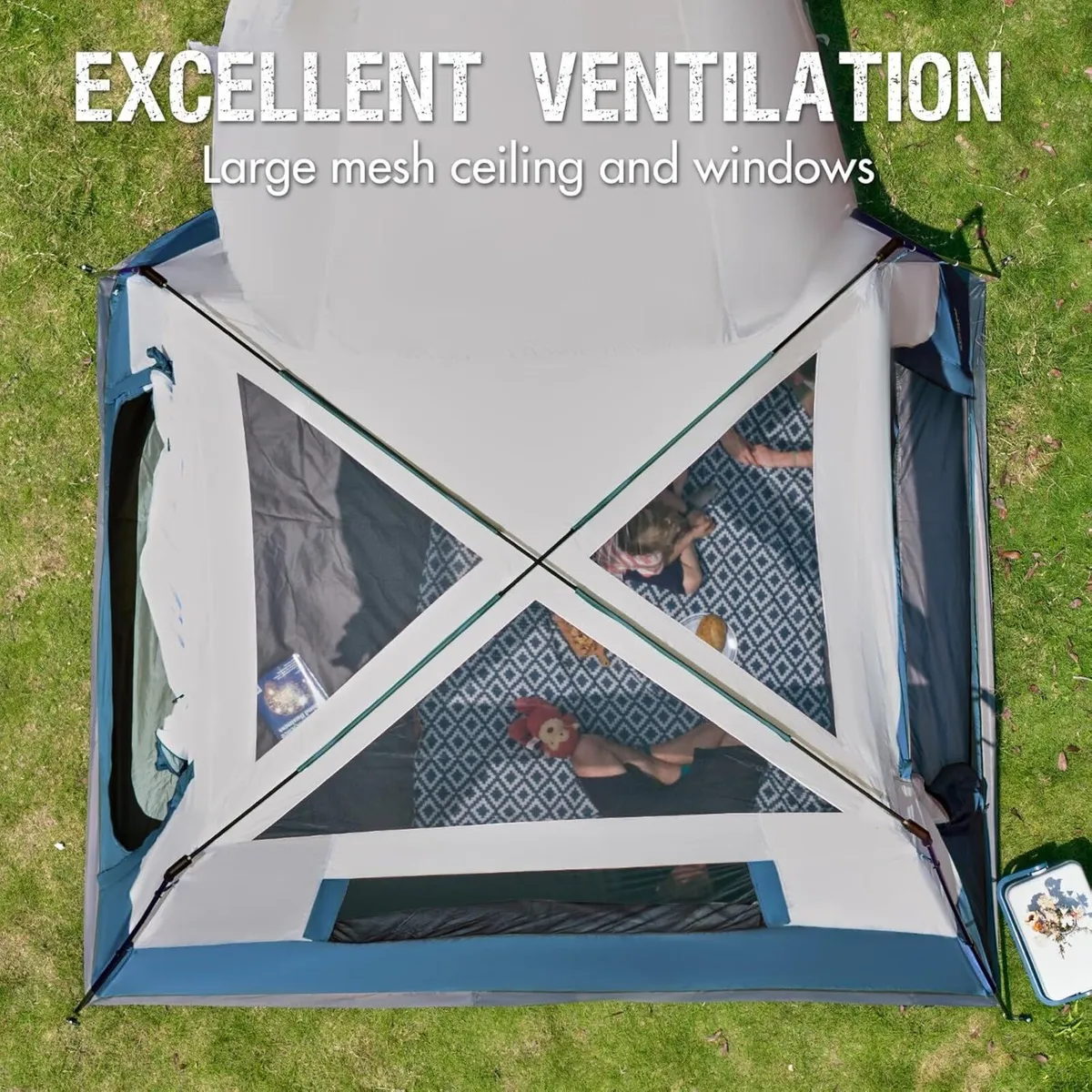 5 Man Car Tent SUV 4-5 Persons Family Camping for - Image 4