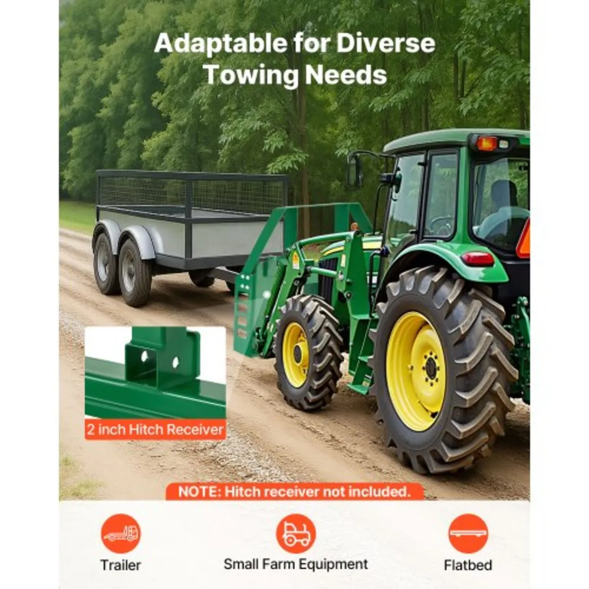 Skid Steer Pallet Forks, 1814 kg Rated Capacity, P - Image 2