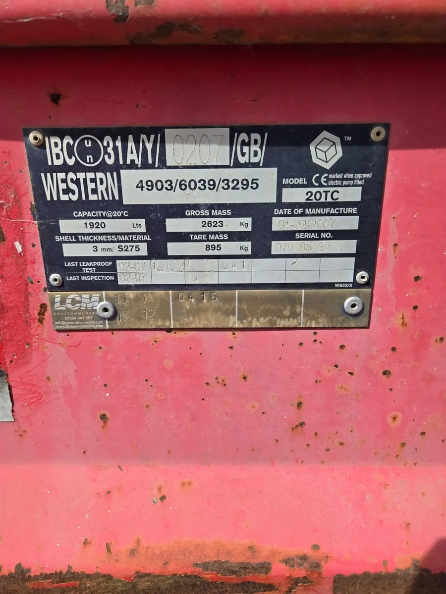 Diesel Bowsers / Fuel Bowsers – Various SIZES - Image 3