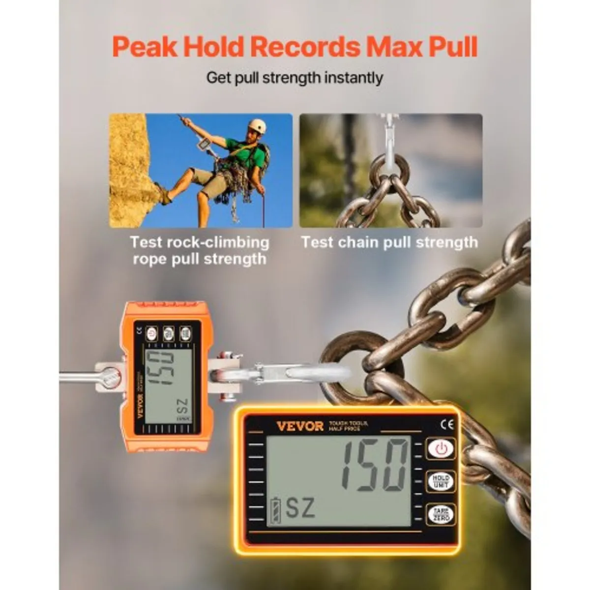 Digital Crane Scale, 2200 lbs/1000 kg, Industrial - Image 3
