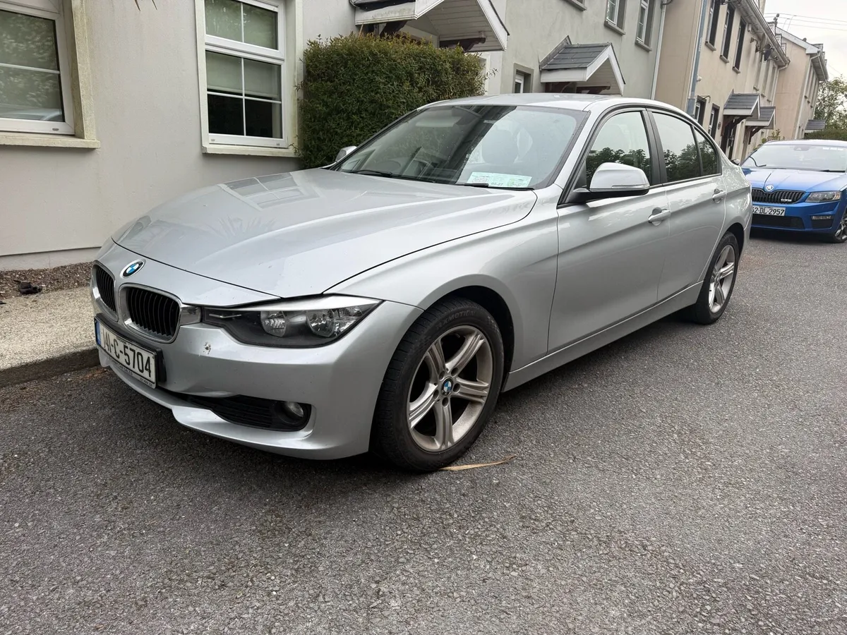 BMW 318d 2014 low mileage NCT 27 03. Tax 27 03 - Image 2