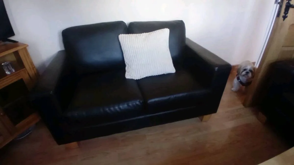 Sofa 2 seater & 2 armchairs - Image 1