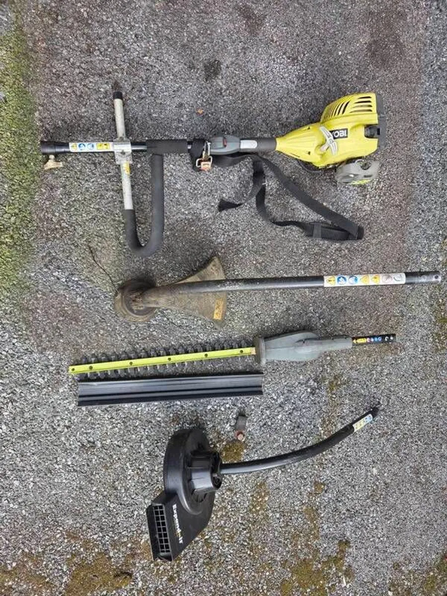 ryobi strimmer, hedge cutter, blower - Image 3