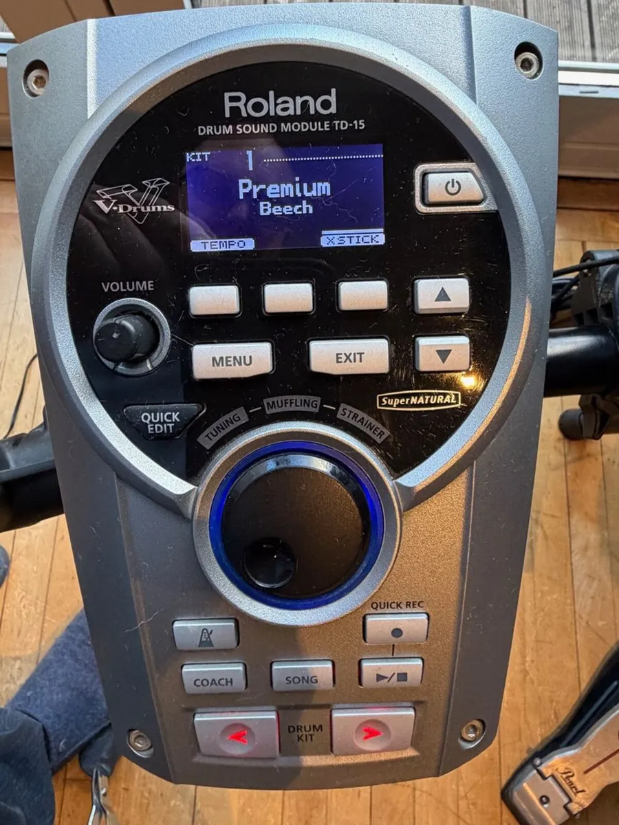 Roland TD-15K V-Drums V-Tour Series Electronic Dru - Image 2