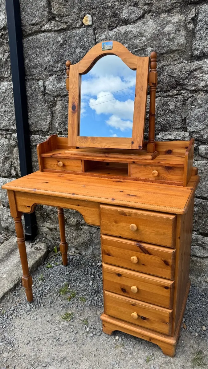 Dressing Table/Makeup Table with Mirror - Image 3