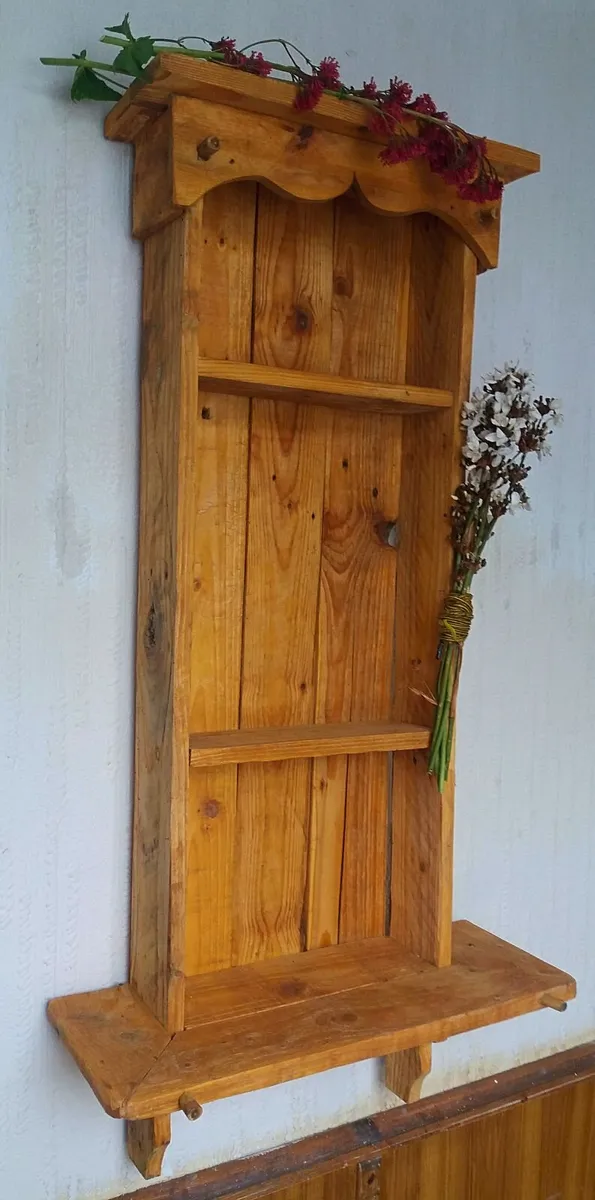 NEW Rustic Country Style Floating Display Shelf - Image 3