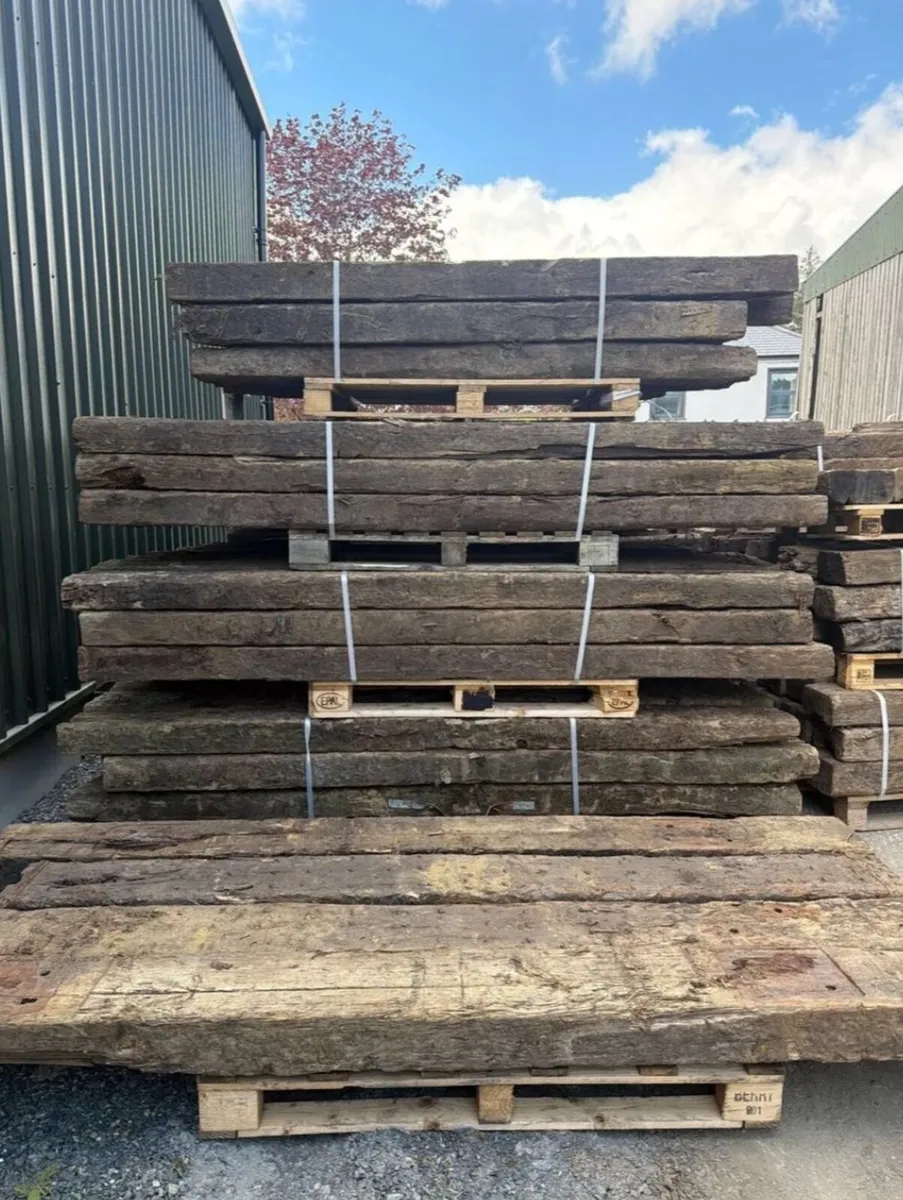 12x railway sleepers - Image 3
