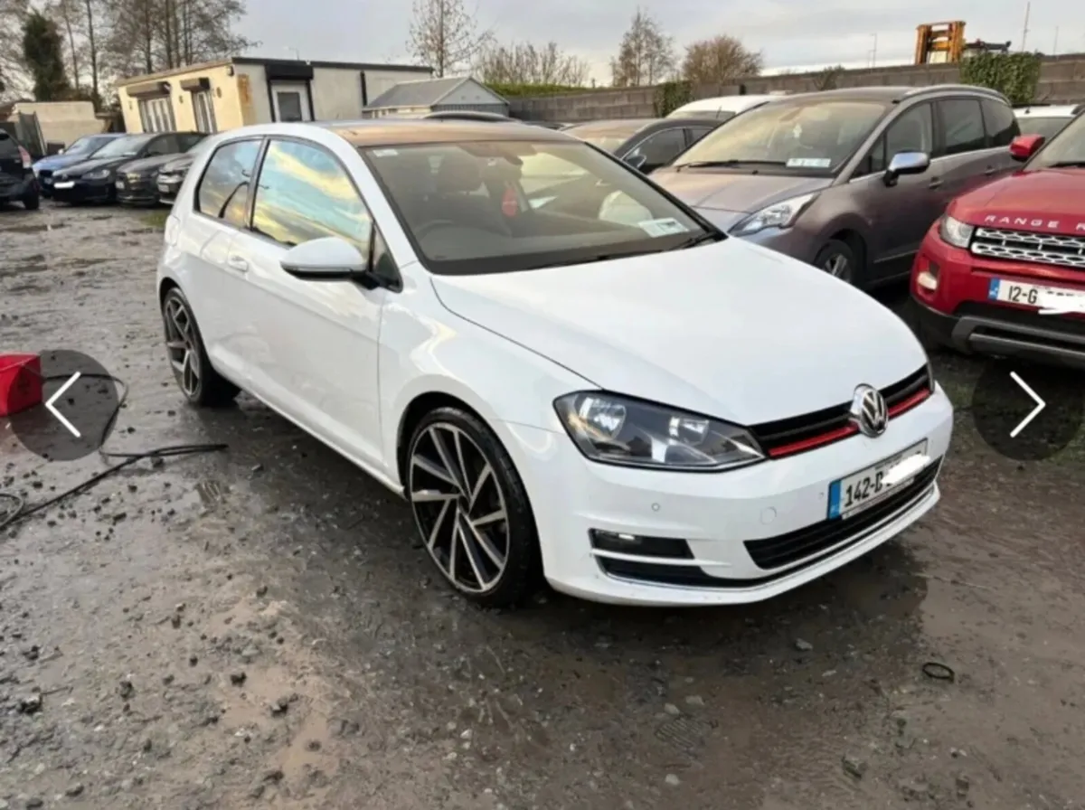 142 Vw Golf 1.6 Tdi Highline Drive Away Trade Sale - Image 1