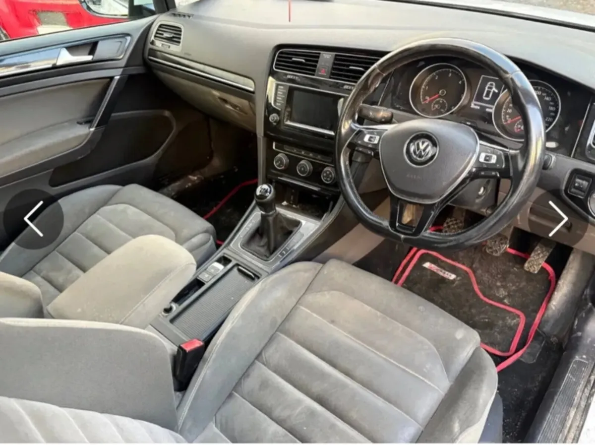 142 Vw Golf 1.6 Tdi Highline Drive Away Trade Sale - Image 3
