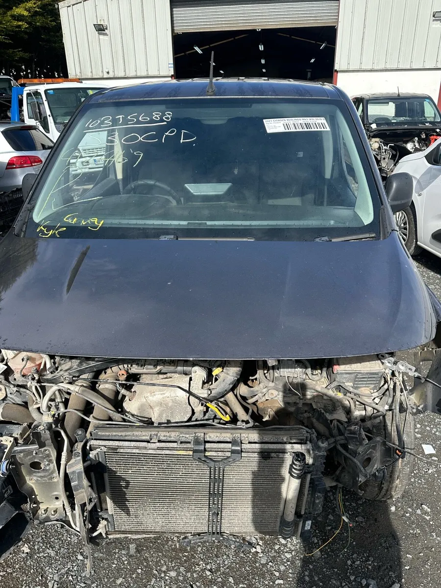 2021 Citroen berlingo 1.5 for breaking only - Image 4