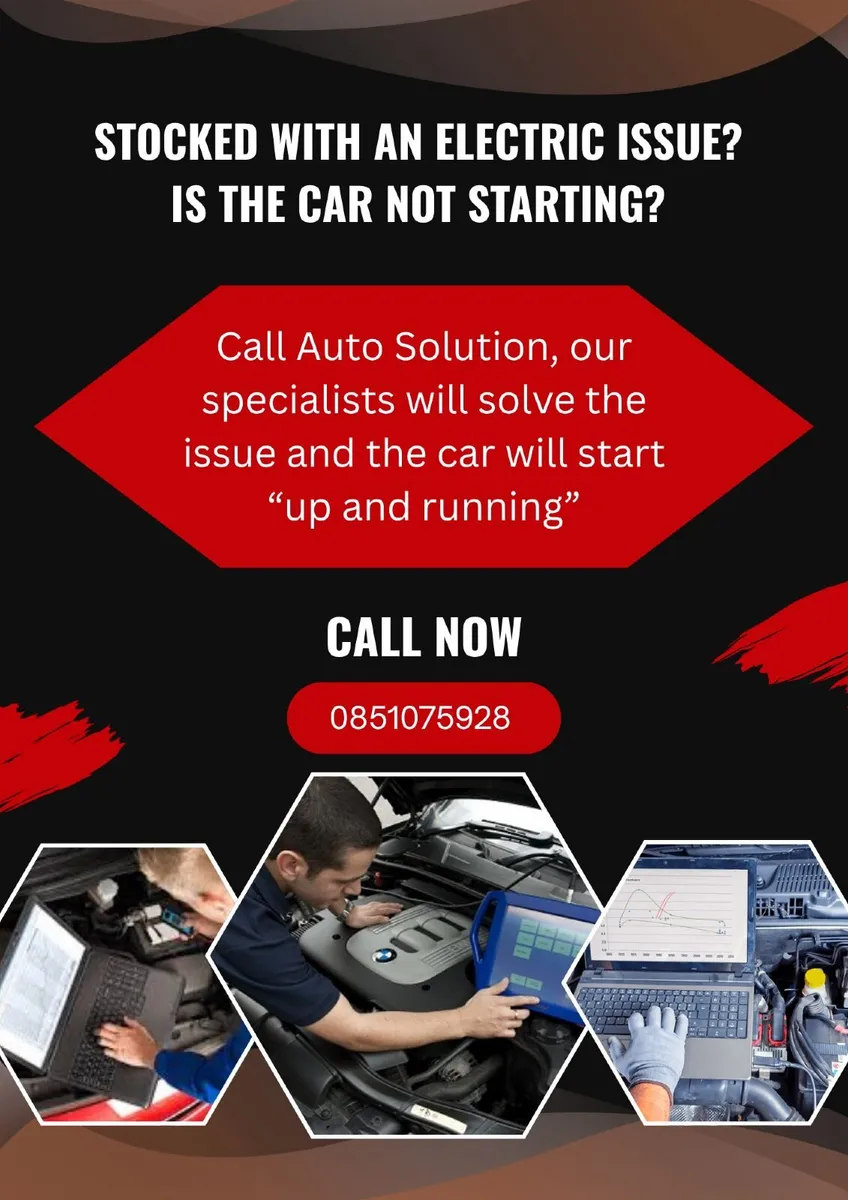 Electric Issue? Car Not starting? Call now - Image 1