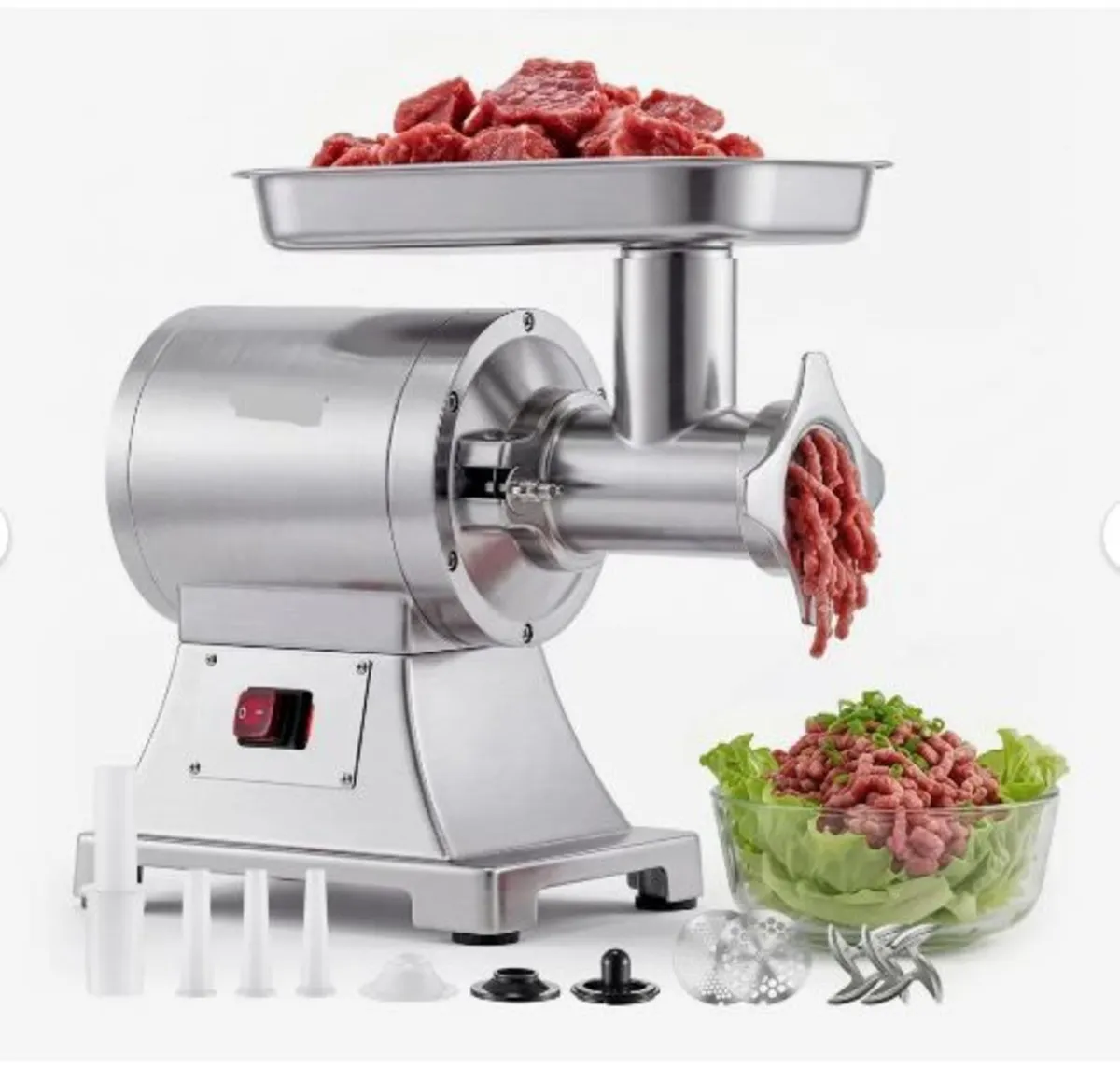Commercial Meat Grinder, 4.2 kg/Min Capacity - Image 2