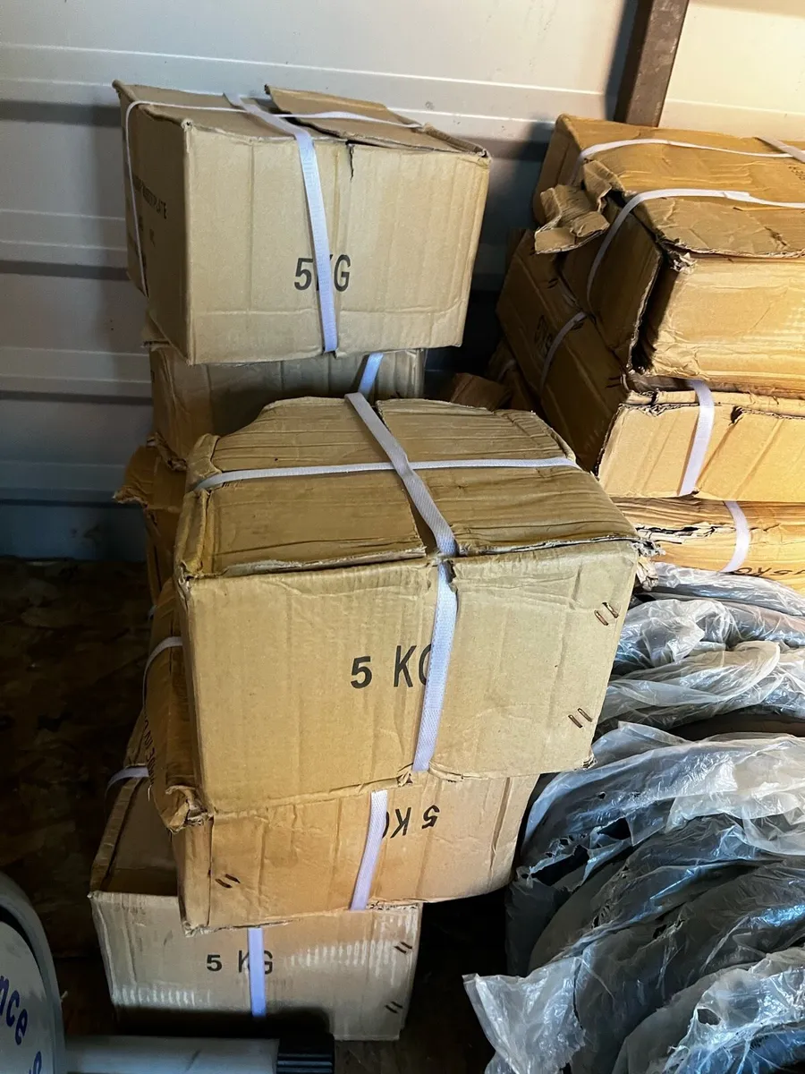 1725kg brand new tri grip rubber Olympic plates - Image 1