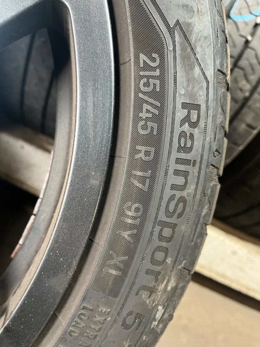 17” Volvo wheels. As new condition - Image 3
