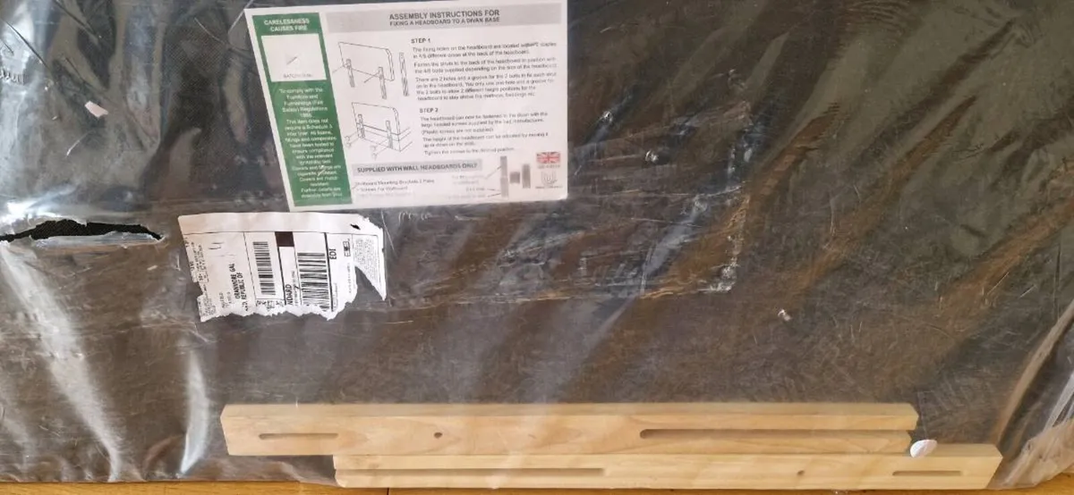 Kingsize Headboard New - Image 3