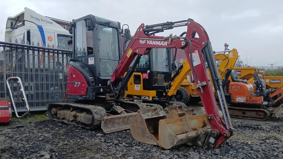 Yanmar VIO27-6 Mini Digger 2022 - Image 1