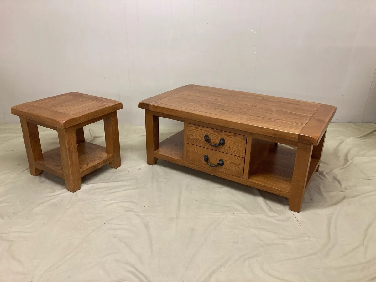 Coffee & Side Table Set - Image 1