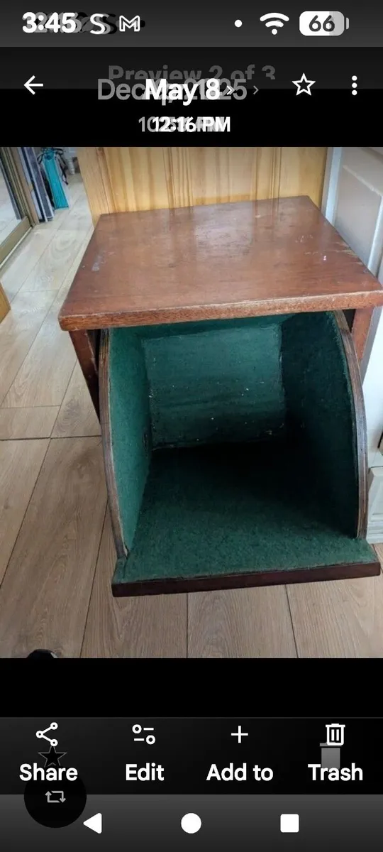 Vintage coal box - Image 1