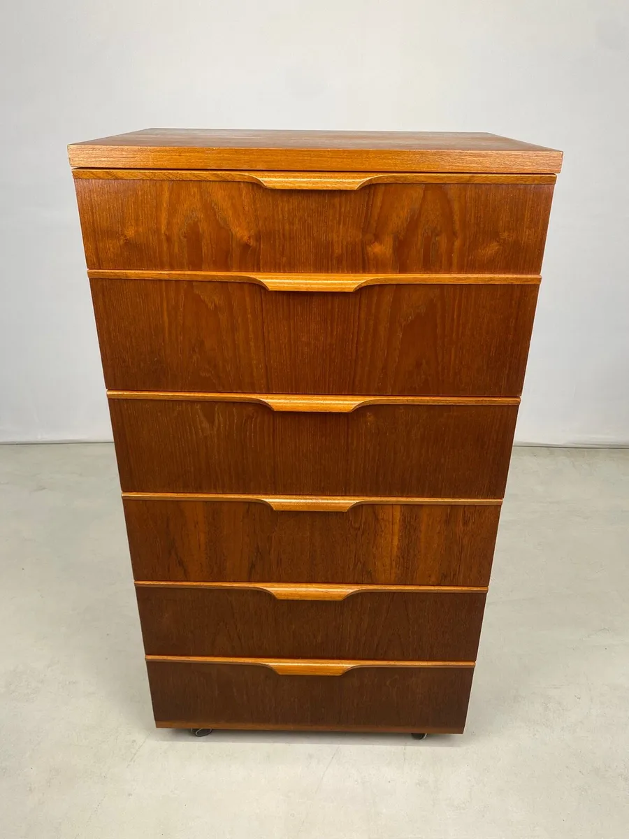 Mid Century Austinsuite Tallboy Chest of Drawers - Image 3