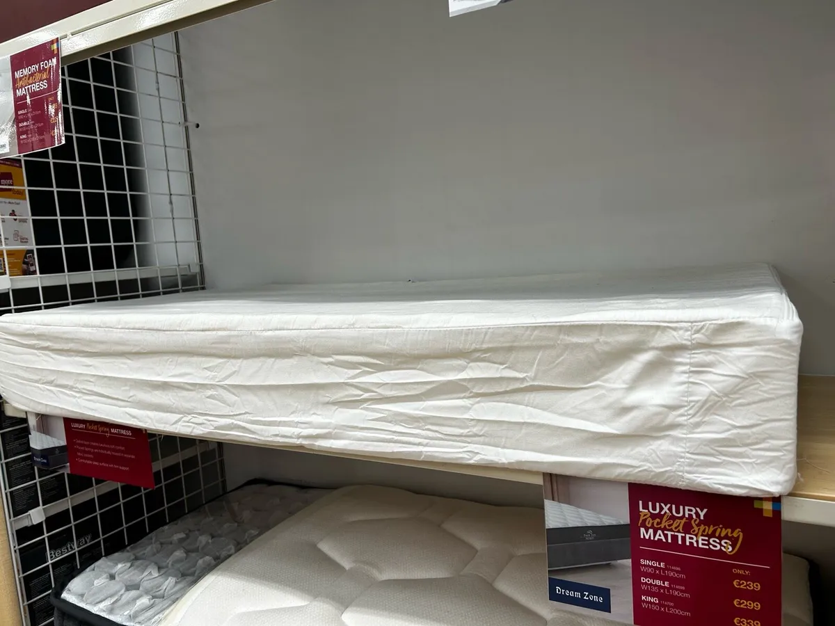 Mattress Double - Pocket Sprung - Image 4