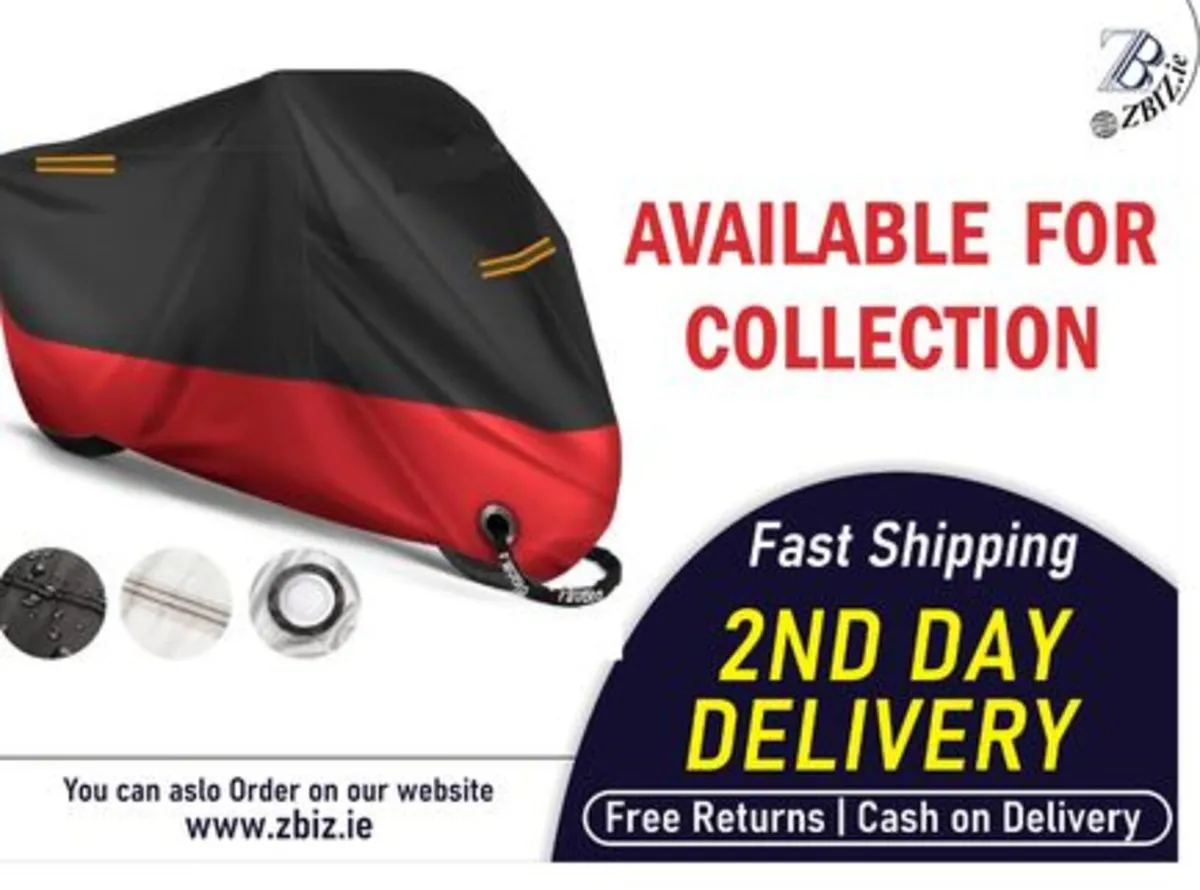 Motorcycle Cover Outdoor Rain Dust Protection - Image 1