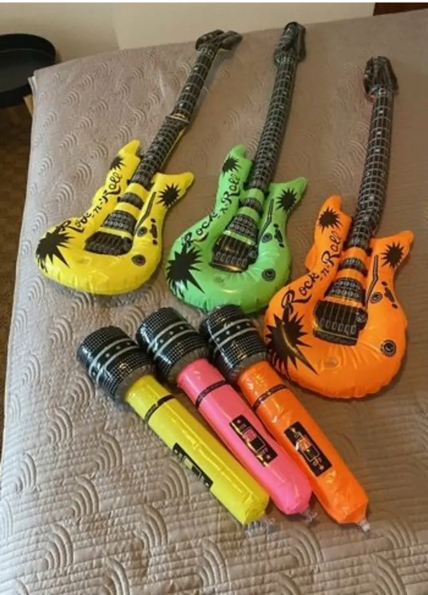 Inflatable Guitars and Microphones