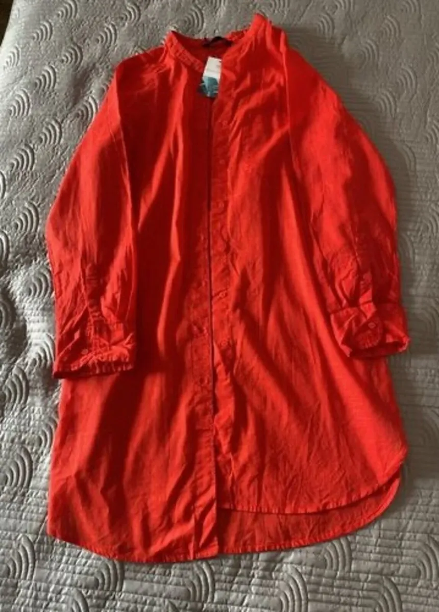 BNWT Marks and Spencer's Beach Shirt Size 12 UK - Image 1