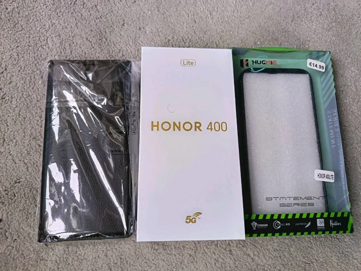 HONOR 400 LITE +2 NEW CASES - Image 1