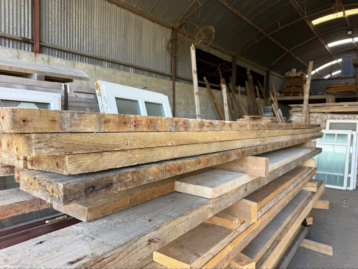 Seasoned pine joists , shelves or table tops - Image 3